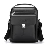WEIXIER D836 Men Large Capacity Crossbody Bag Business Commuter Waterproof Messenger Bag