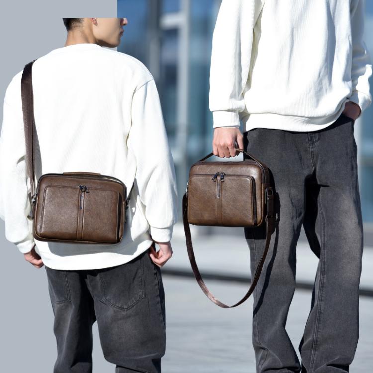 WEIXIER D834 Men Large Capacity Commuter Crossbody Bag Durable Single Shoulder Messenger Bag