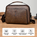WEIXIER D834 Men Large Capacity Commuter Crossbody Bag Durable Single Shoulder Messenger Bag