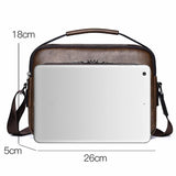 WEIXIER D834 Men Large Capacity Commuter Crossbody Bag Durable Single Shoulder Messenger Bag