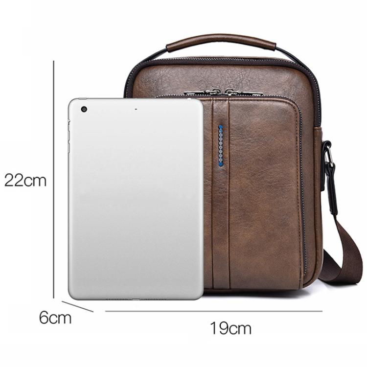 WEIXIER D833 Multi-Functional Men Shoulder Bag Commuter Large Capacity Crossbody Bag