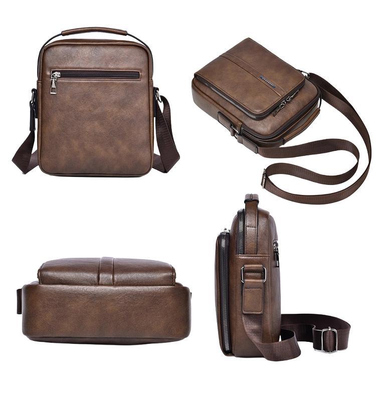 WEIXIER D833 Multi-Functional Men Shoulder Bag Commuter Large Capacity Crossbody Bag