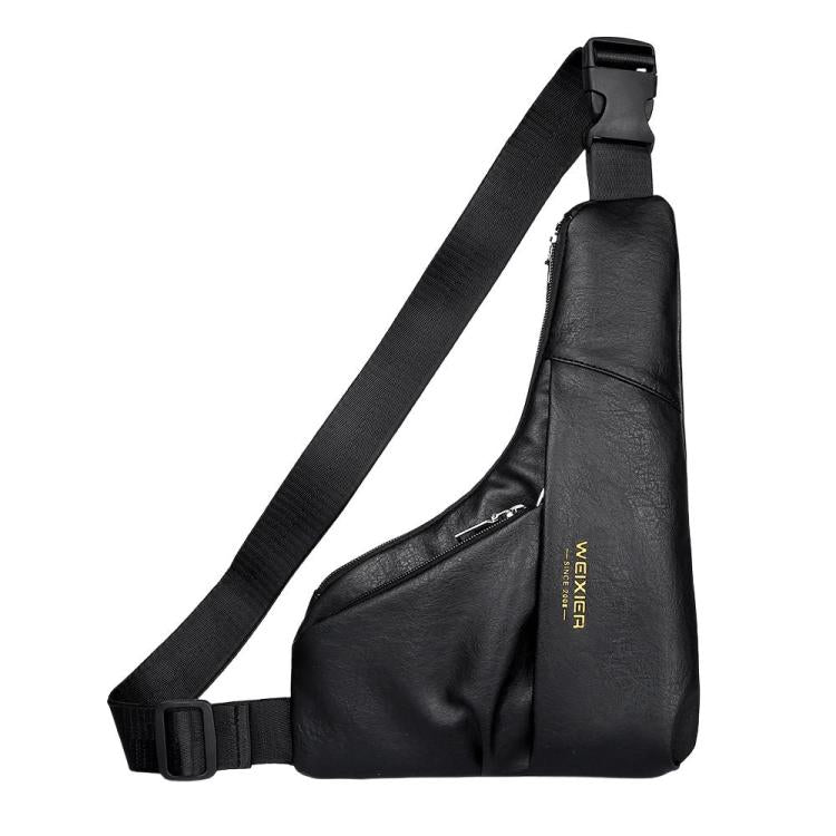 WEIXIER X453 Men Casual Large Capacity Chest Bag Lightweight Minimalist Crossbody Bag