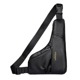 WEIXIER X453 Men Casual Large Capacity Chest Bag Lightweight Minimalist Crossbody Bag