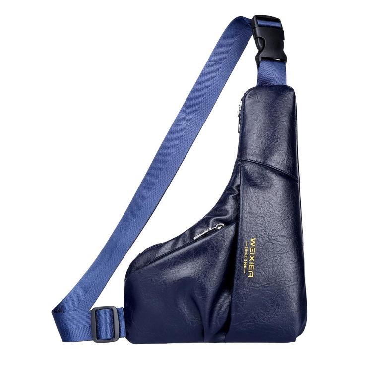 WEIXIER X453 Men Casual Large Capacity Chest Bag Lightweight Minimalist Crossbody Bag