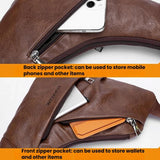 WEIXIER X453 Men Casual Large Capacity Chest Bag Lightweight Minimalist Crossbody Bag