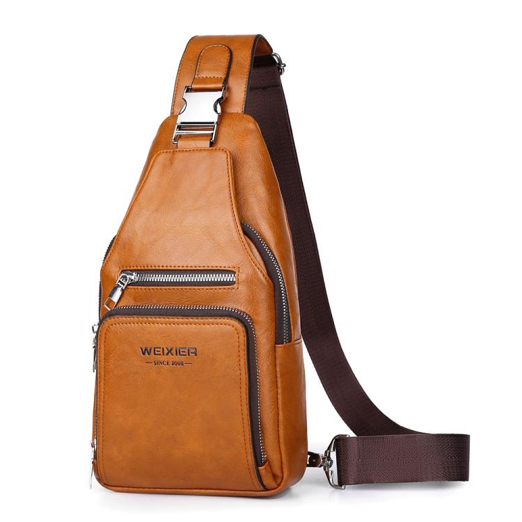 WEIXIER X451Men Crossbody Bag Outdoor Portable Chest Bag