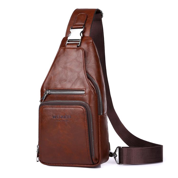 WEIXIER X451Men Crossbody Bag Outdoor Portable Chest Bag