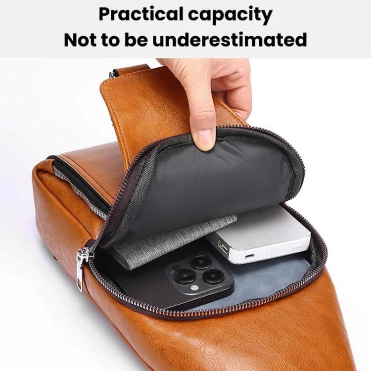 WEIXIER X451Men Crossbody Bag Outdoor Portable Chest Bag