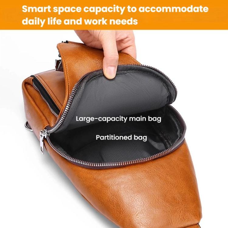 WEIXIER X451Men Crossbody Bag Outdoor Portable Chest Bag