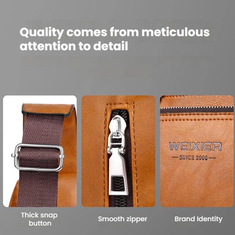WEIXIER X451Men Crossbody Bag Outdoor Portable Chest Bag