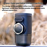 Portable Hand-Pressed Coffee Maker Home Travel Press-Type Coffee Machine