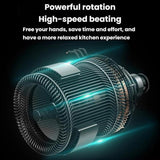 3In1 Portable Rechargeable Handheld Electric Egg Beater Mini Milk Frother For Baking, Rechargeable