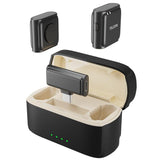 TELESIN Wireless Lavalier Microphone Noise-Canceling Magnetic Button Microphone Default Title