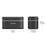 TELESIN Wireless Lavalier Microphone Noise-Canceling Magnetic Button Microphone
