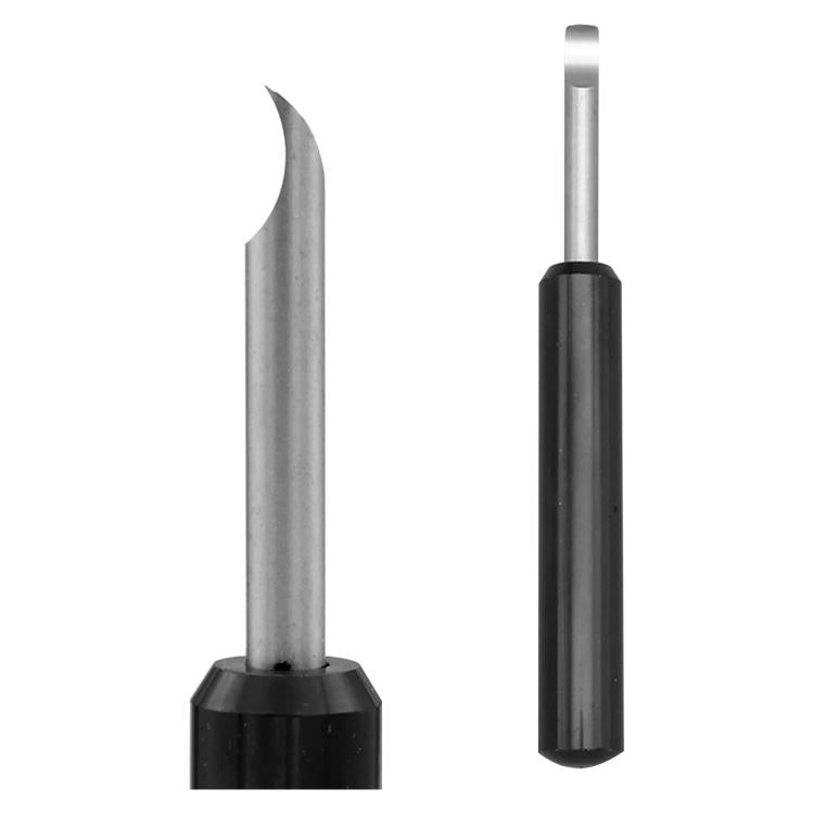 Watch Back Cover Prying Tool With Long Handle, Black