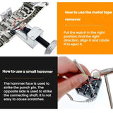 10pcs /Set Watch Band Removal And Repair Tool Set, 10pcs /Set