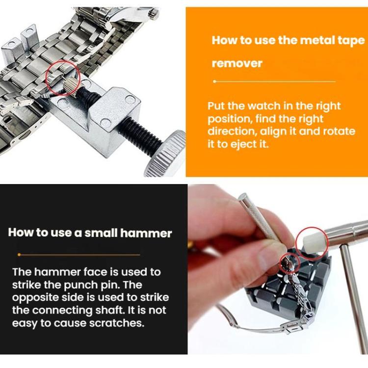 10pcs /Set Watch Band Removal And Repair Tool Set, 10pcs /Set