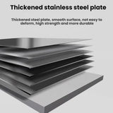 Thickened Anti-Theft Surface-Mount Interior Latch For Doors And Windows, Steel Screw-mounted, Black Screw-mounted