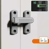 Screw-Mounted 0-7mm Adjustable Height Drop Sliding Door Lock Latch, Black, White, Gold, Gray, Black Fluorescent, Gray Fluorescent