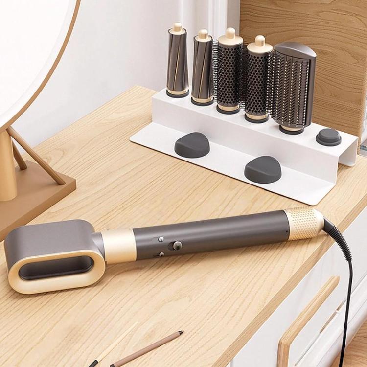 For Dyson Airwrap Attachment Storage Stand All-in-One Desktop Organizer Holds 6 Nozzles, Gen5 White, Gen5 Black