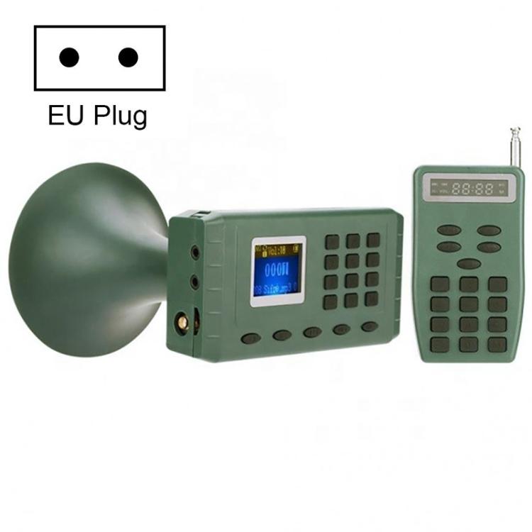 Outdoor Electronic Remote-Control Amplified Bird Caller MP3 Bird Call Device, US Plug, EU Plug