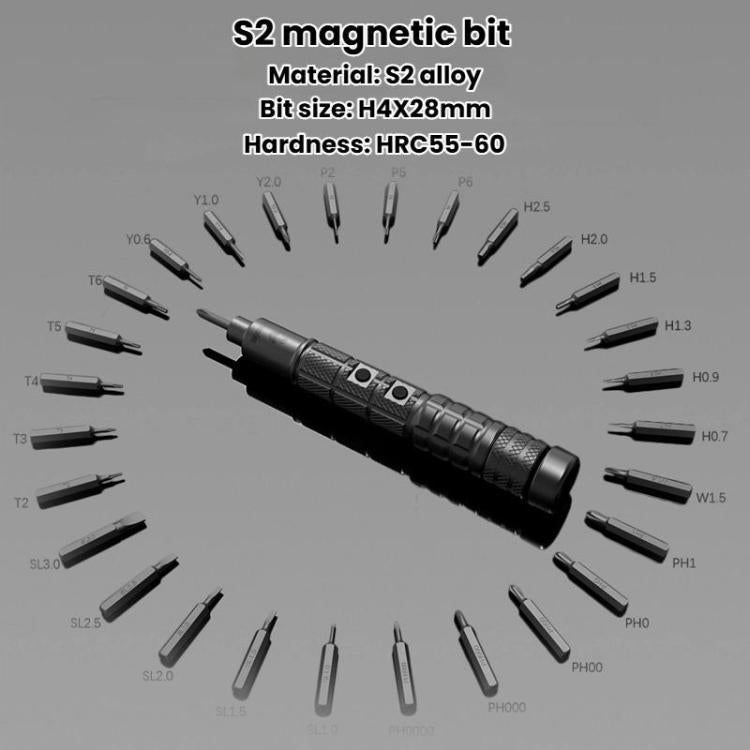 29pcs Rechargeable Electric Screwdriver Set, CREATIONSPACE CS0602A