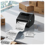 Phomemo D450-BT Bluetooth Shipping Label Printer Inkless Barcode Label Maker for 20-115mm Labels, D450-BT