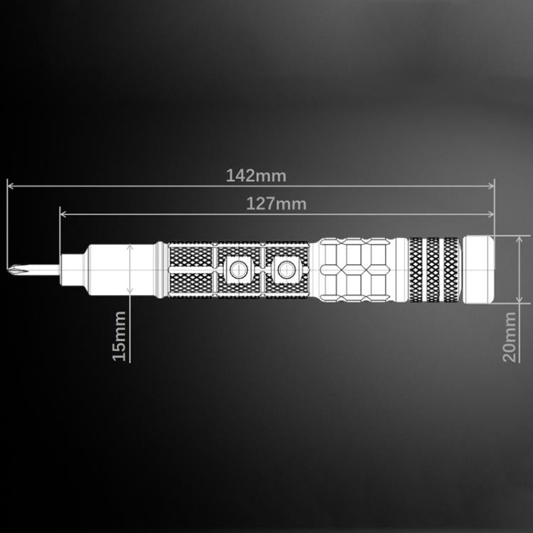 33pcs Small Mini Electric Screwdriver Set, CREATIONSPACE CS0603A