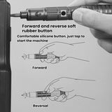 33pcs Small Mini Electric Screwdriver Set, CREATIONSPACE CS0603A