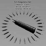 33pcs Small Mini Electric Screwdriver Set, CREATIONSPACE CS0603A