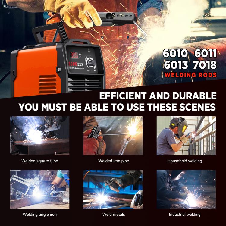 MMA300K 5 In 1 Home Mini Inverter DC Portable Welder, 220V EU Plug