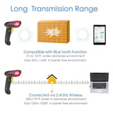 Wireless 1D/2D Bluetooth Barcode Scanner Handheld QR Code Reader, NETUM NT-1228BL