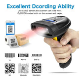 Wireless 1D/2D Bluetooth Barcode Scanner Handheld QR Code Reader, NETUM NT-1228BL