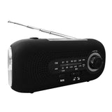 SOS Emergency Solar Hand Crank Weather Radio, No Battery, US Version, Europe Version, Japan Version