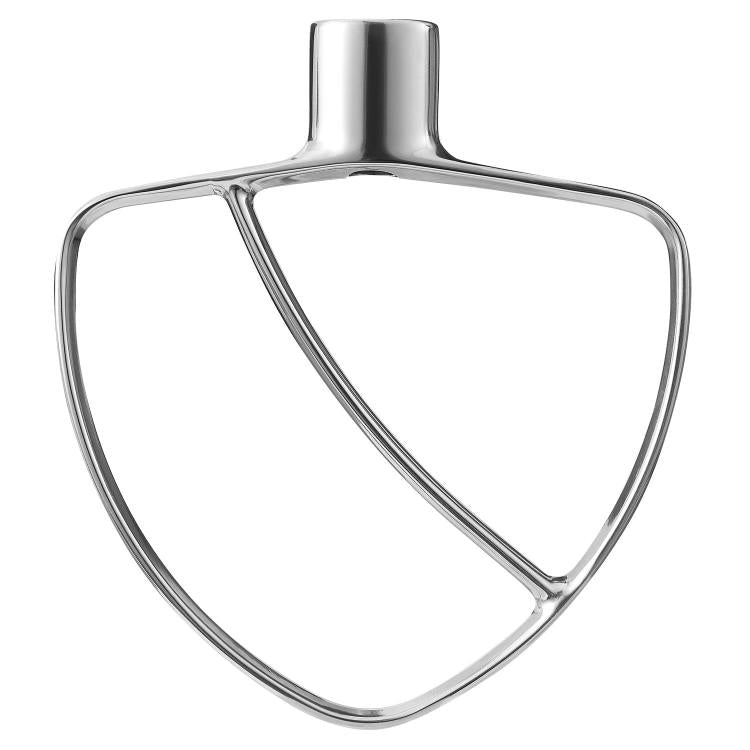 Stainless Steel Flat Beater For KitchenAid 5.5 & 6 QT Bowl-Lift Stand Mixers No Coating Durable Mixing Paddle Attachment, 5.5 & 6 QT