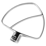 Stainless Steel Flat Beater For KitchenAid 5.5 & 6 QT Bowl-Lift Stand Mixers No Coating Durable Mixing Paddle Attachment, 5.5 & 6 QT