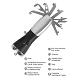 Portable Outdoor Flashlight Emergency Tool Kit