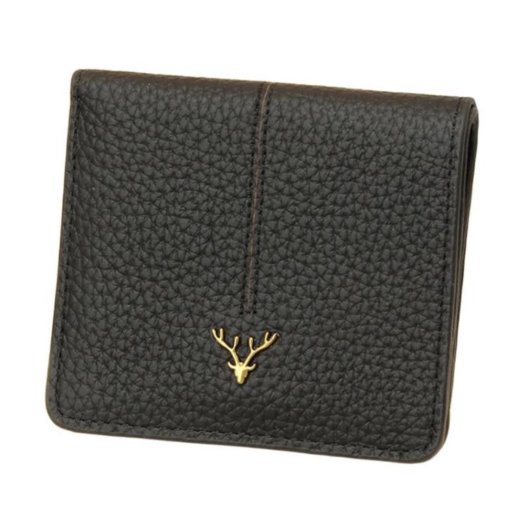 Simple Short-Style Women Wallet Ultra-Thin Multi-Card Slot Billfold