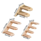 Wall Mounted Cat Climbing Frame Wooden Sisal Cat Jumping Platform Multi-Level Climbing Stairs, 2 Layers, 3 Layers, 4 Layers
