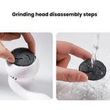 Electric Foot Grinder Heads Pedicure Machine Accessories For Removing Dead Skin, 3pcs