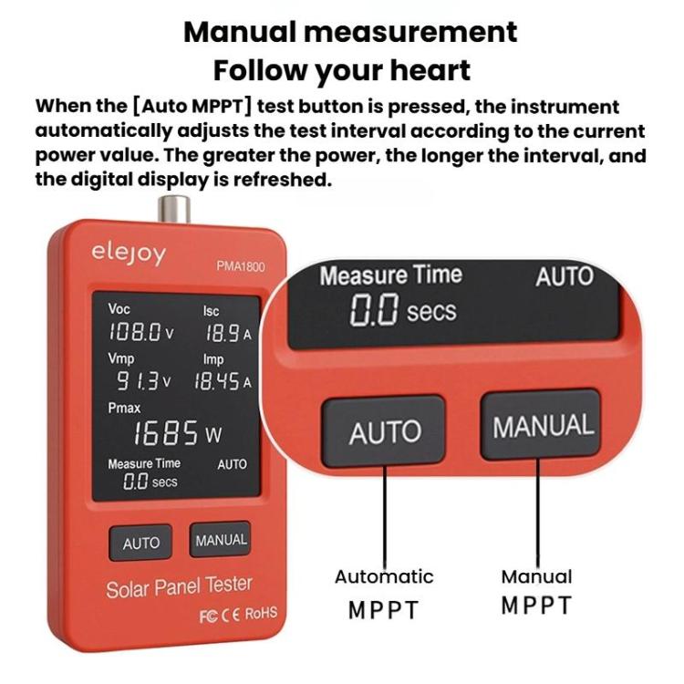 Photovoltaic Large-Screen Multimeter Power Intelligent Tester, PMA1800