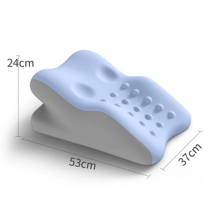 Multi-functional Lie Down Pillow Memory Foam Massage Cushion, Green, With Small Pillow Green, Blue Gray, With Small Pillow Blue Gray, Double Gray, With Small Pillow Double Gray