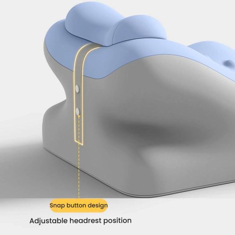 Multi-functional Lie Down Pillow Memory Foam Massage Cushion, Green, With Small Pillow Green, Blue Gray, With Small Pillow Blue Gray, Double Gray, With Small Pillow Double Gray