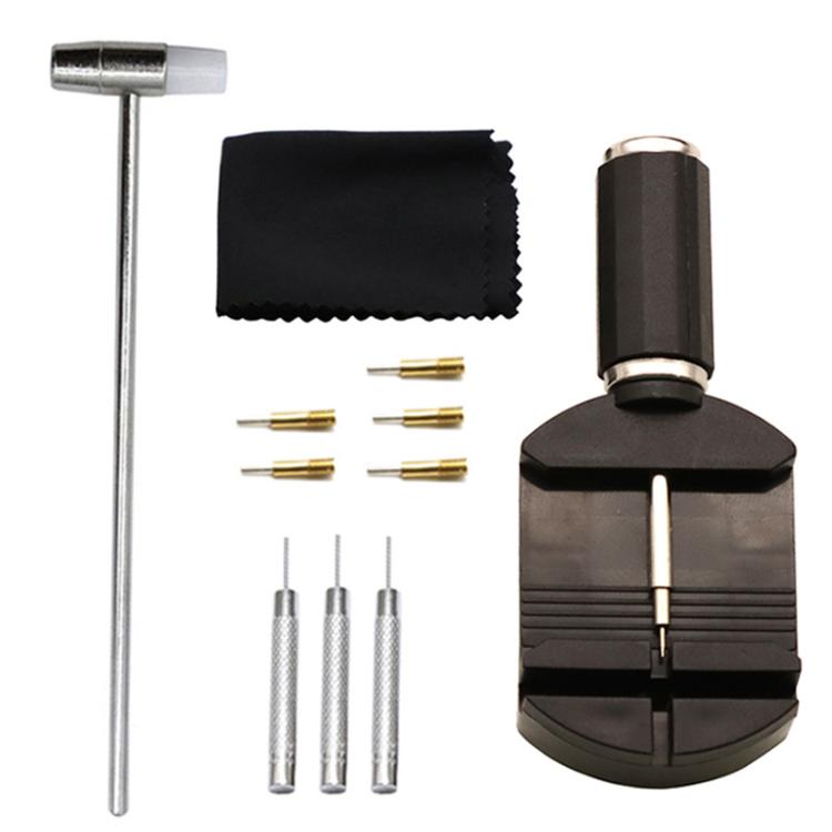 Strap Removal Lug Replacement Tool Set Watch Adjuster, 11-Piece Set