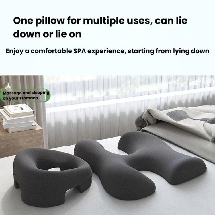 Beauty Lie Down Pillow Memory Foam Bed Home Nudging Pillow, Face Pillow, T-shaped Chest Pillow