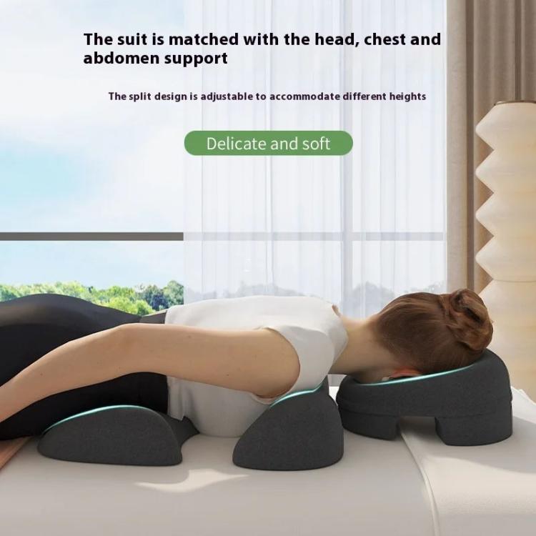 Beauty Lie Down Pillow Memory Foam Bed Home Nudging Pillow, Face Pillow, T-shaped Chest Pillow