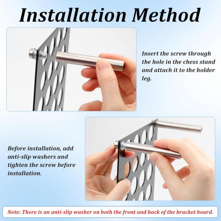 24-Hole Chess Mold Stand, YX201