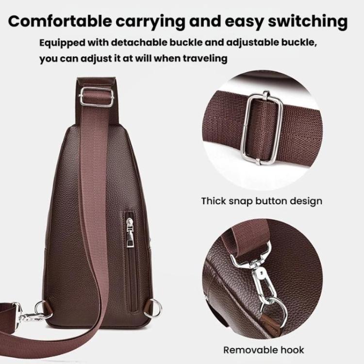 WEIXIER X450 Men Outdoor Multi-Functional Chest Bag Sports Cycling Crossbody Bag