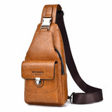 WEIXIER X449 Men Crossbody Chest Bag Outdoor Portable Lightweight Chest Pack